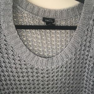 Rue 21 sweater SILVER